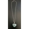 Pendentif pierre naturelle AIGUE MARINE