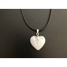 Pendentif pierre naturelle PIERRE DE LUNE BLEUTÉ