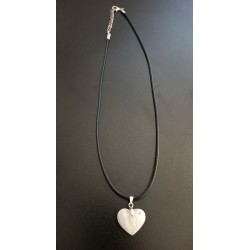Pendentif pierre naturelle PIERRE DE LUNE BLEUTÉ